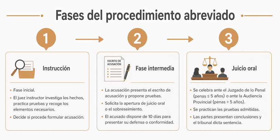 Las fases del procedimiento abreviado las fases del procedimiento abreviado